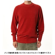 メッシュパイルクルー ユニセックス セーター バーントヘナ(UH) サイズ4 GM35301