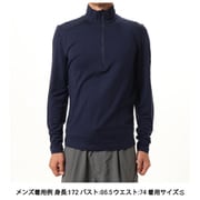 メリノ200オアシスロングスリーブハーフジップ メンズ カットソー (40) Sサイズ(日本:Mサイズ) IBB04367