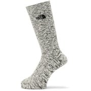 ヘリテージコットンスラブクルー ユニセックス ソックス TNFブラック（K） Sサイズ（23-25cm） NN82530