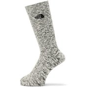 ヘリテージコットンスラブクルー ユニセックス ソックス TNFブラック（K） Mサイズ（25-27cm） NN82530