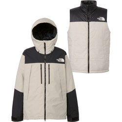 スノーバードトリクライメイトジャケット メンズ スノージャケット フォッシルアイボリー(FI) Mサイズ NS62515