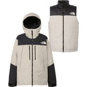 スノーバードトリクライメイトジャケット メンズ スノージャケット フォッシルアイボリー(FI) Mサイズ NS62515