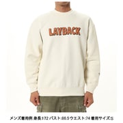レイバッククルー ユニセックス スウェット ヴィンテージホワイト（VW） Lサイズ NT62511
