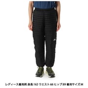 サンダーパンツ レディース ダウンパンツ ブラック（K） Mサイズ NYW82512