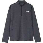 ロングスリーブQDミッドジップアップ レディース カットソー (ZC) Sサイズ NTW62515