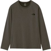 ロングスリーブQDミッドクルー レディース カットソー (ZC) Sサイズ NTW62516