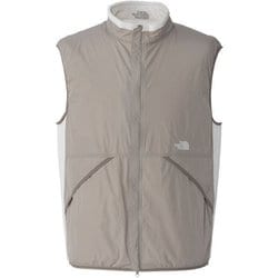 フリーランリバーシブルベスト ユニセックス ランニングウェア ベスト マッシュルーム×フォッシルアイボリー（MF） Lサイズ NL72591