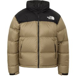 THE NORTH FACE ノースフェイス カーキ×ブラック L ヌプシ Short Nuptse Jacket (Women's)(S(WOMEN) CK/ブラック×ラシック
