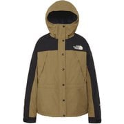マウンテンライトジャケット レディース 防水ジャケット ブラック×クラシックカーキ（CK） Sサイズ NPW62550