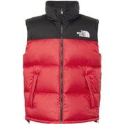 ヌプシベスト メンズ ダウンウェア ブラック×TNFレッド（TK） Mサイズ ND92557