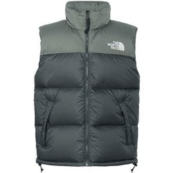 THE NORTH FACE ヌプシ ベスト グレー Mサイズ ヌプシベスト（メンズ）CC キャバングレー×クレイグレー