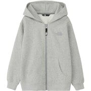 リアビューフルジップフーディ キッズ トップス 長袖 ミックスグレー（Z） 130サイズ NTJ62560