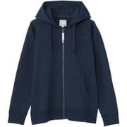 リアビューフルジップフーディ レディース スウェット アーバンネイビー×アーバンネイビー（UU） Lサイズ NTW12442