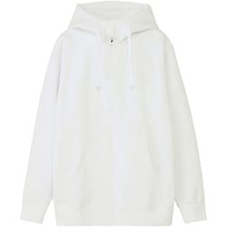 リアビューフルジップフーディ メンズ パーカー ホワイト×ホワイト（WW） Lサイズ NT12442