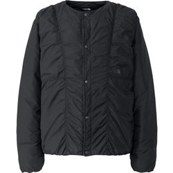 ノースフェイス ゼファーシェルカーディガン黒 Lインナーダウン THE NORTH FACE (ザノースフェイス) WS Zepher Shell Cardigan