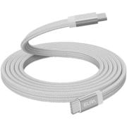 マグネットケーブル フラット USB Type-C to USB Type-C 急速充電 PD対応 最大480Mbps ホワイト 1.5m MCA-FCC1560（WH）