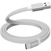 マグネットケーブル フラット USB Type-A to USB Type-C 最大480Mbps ホワイト 1m MCA-FAC1027（WH）