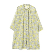 カットジャガードロングシャツエアリー ミモザグレー M-L