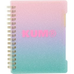 限定 KUM スパークルインデックスノート A6 ピンク KM1363P