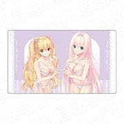 緋弾のアリア ラバーデスクマット 理子&リサ ボンテージランジェリー ver.