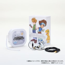 デジモンアドベンチャー×アニマ コラボ イヤホン ANW-C010