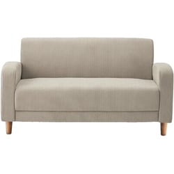 ソファー W1400 桜屋工業 HOMEDAY LS-450L-F ライトベージュ