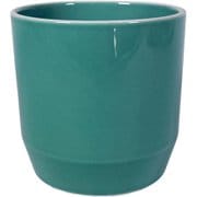 波佐見焼の植木鉢 植器 ブルー 100mm