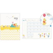 限定 2026 ダイアリー ディズニー A5 ファミリープー YDD-845-841