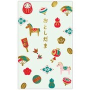 限定 年賀ポチ袋 箔正月柄うま NME-847-609