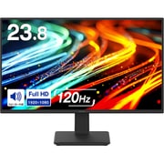 液晶ディスプレイ/23.8型/フルHD(1920×1080)/ADSパネル/ノングレア/120Hz/HDMI×1 DP×1/スピーカー内蔵 ブラック GH-LCW24V-BK
