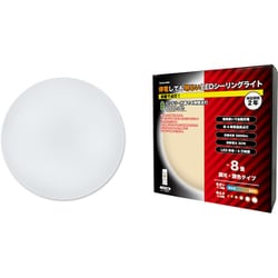 停電しても明るいLEDシーリングライト 8畳用 TALC8-3800
