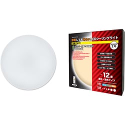 停電しても明るいLEDシーリングライト 12畳用 TALC12-5100