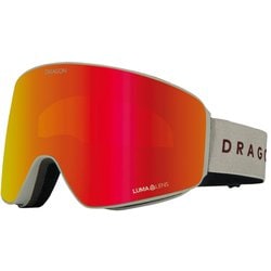 ピーエックスブイ スキー スノーボード ゴーグル PREMIUM BEIGE2（LUMALENS J.RED ION） H06