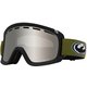 ディーワン スキー スノーボード ゴーグル 眼鏡対応 OLDSKOOL DARK OLIVE（LUMALENS J.SILVER ION） A07