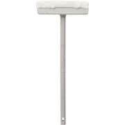 エチケットブラシで網戸掃除 ロング プラス 約幅20cm×長さ48.3cm×奥行4.3cm ライトグレー N21