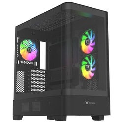 View 290 Black ARGBファン搭載 ピラーレス ミドルタワー PCケース ブラック CA-11G-00M1WN-00