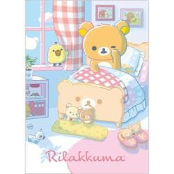 FA15402 リラックマ ミニダブルクリアホルダー