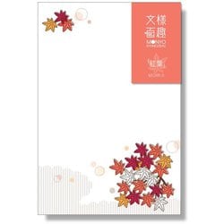 文様百趣 秋はがき 紅葉 M-AH02