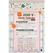 COC-CLH-A3NF-26 [限定 2026 壁掛けカレンダー ファミリーリスト A3ノビ]