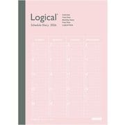 限定 2026 ロジカルダイアリー 月間ブロック B6 ピンク NS-B602-26AP