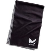 オリジナルクーリングタオル 冷感タオル BLACK 107102MIS