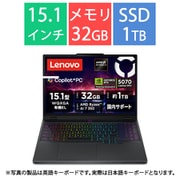 ゲーミングノートパソコン/Copilot+ PC/Legion5 Gen10/15.1型/Ryzen AI 7-350/メモリ 32GB/SSD 1TB/GeForce RTX5070/Windows 11 Home/Microsoft 365 Basic(1年目無料)+Office Home & Business 2024/NPU搭載/エクリプスブラック 83F10027JP