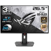 ゲーミングモニター/ROG Strix OLED XG27UCDMG/26.5型/4K量子ドット有機ELパネル/240Hz/0.03ms (GTG)/Anti-Flicker/カスタムヒートシンク/Neo Proximity Sensor/G-SYNC対応/国内正規品 XG27UCDMG