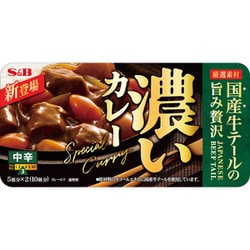 濃いカレー 中辛 172g