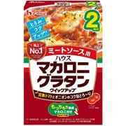 マカロニグラタンクイックアップ ミートソース用 2皿分 78.5g マカロニ付