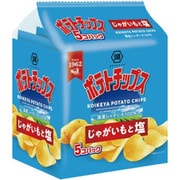ポテトチップス じゃがいもと塩 5個パック 125g(25g×5)
