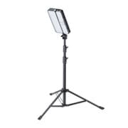 LED-FL3 [LED投光器 作業灯 着脱式三脚付き ソーラー/USB充電式 3000ルーメン IP44 屋外使用可能 防災用品 避難所 収納バッグ付き 3段階調光]