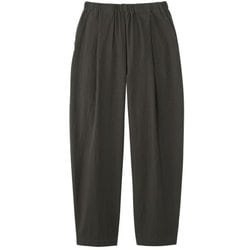 コットン100％ ゆる楽パンツ チャコールグレー M