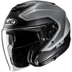 オープンフェイス ヘルメット HJC i31 TEVIS（テヴィス） BLACK（MC5SF） Sサイズ HJH275BK01S