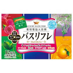 バスリフレ 薬用発泡入浴剤 12錠